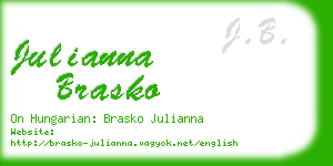 julianna brasko business card